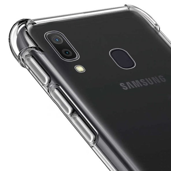 Samsung Galaxy A01 Kılıf Nitro Anti Shock Silikon - Renksiz