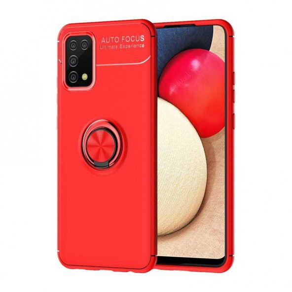 Samsung Galaxy A02S Kılıf Ravel Silikon Kapak - Kırmızı