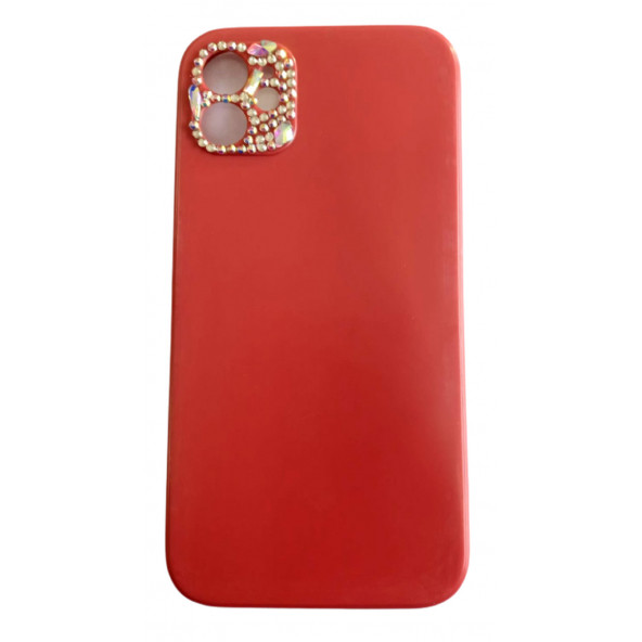 Apple Iphone 11 Taşlı Kamara Korumalı Yumusak Slikon Kilif ürün görseli 1