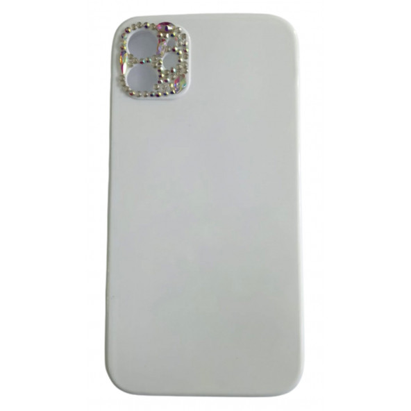 Apple Iphone 11 Taşlı Kamara Korumalı Yumusak Slikon Kilif - Resim 2