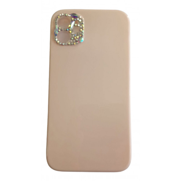 Apple Iphone 11 Taşlı Kamara Korumalı Yumusak Slikon Kilif - Resim 5