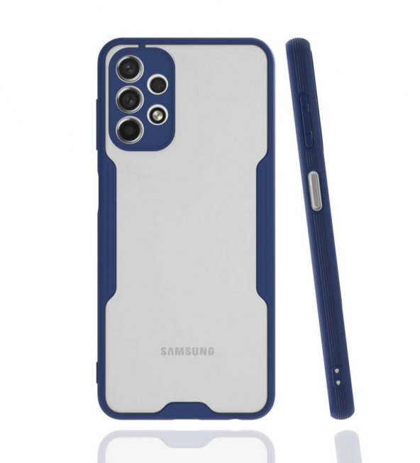 Samsung Galaxy A13 4G Kılıf Parfe Kapak - Lacivert