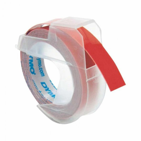 Dymo Junior / Omega 3D Kırmızı 9Mm * 3M Yedek Şeridi - 2