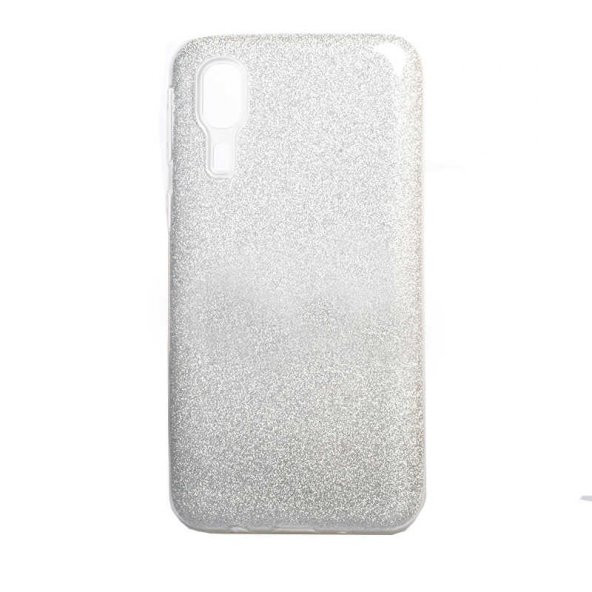 Samsung Galaxy A2 Core Kılıf Shining Silikon - Gümüş