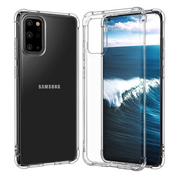 Samsung Galaxy A21S Kılıf Nitro Anti Shock Silikon - Renksiz