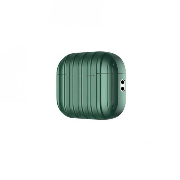 Apple Airpods Pro 2 Zore Airbag 30 Şeritli Bavul Tasarımlı Kılıf