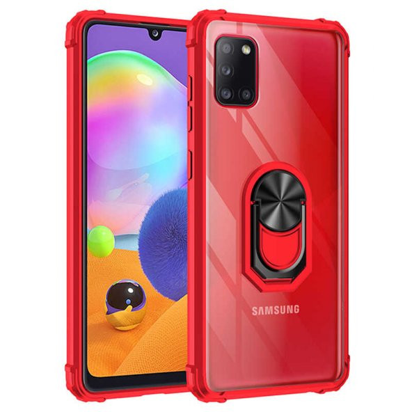 Samsung Galaxy A31 Kılıf Mola Kapak - Kırmızı