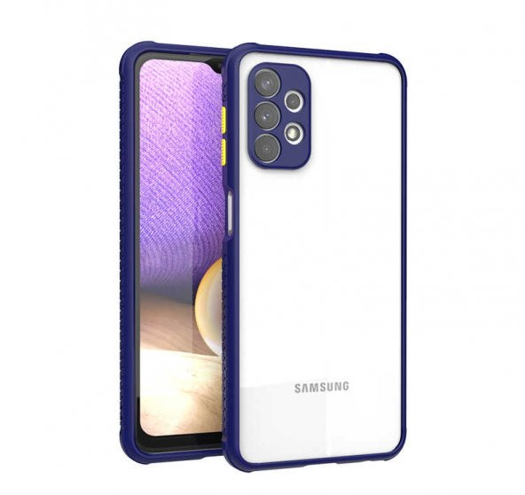 Samsung Galaxy A32 4G Kılıf ​​Kaff Kapak - Lacivert