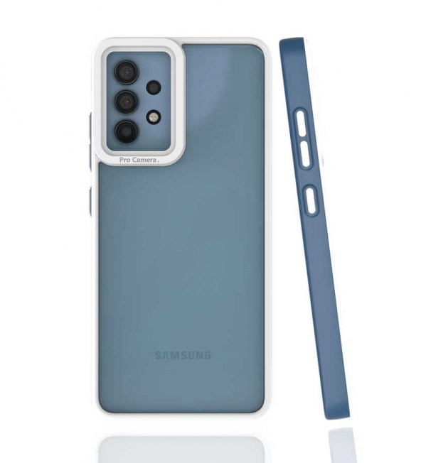 Samsung Galaxy A32 4G Kılıf Mima Kapak - Lacivert