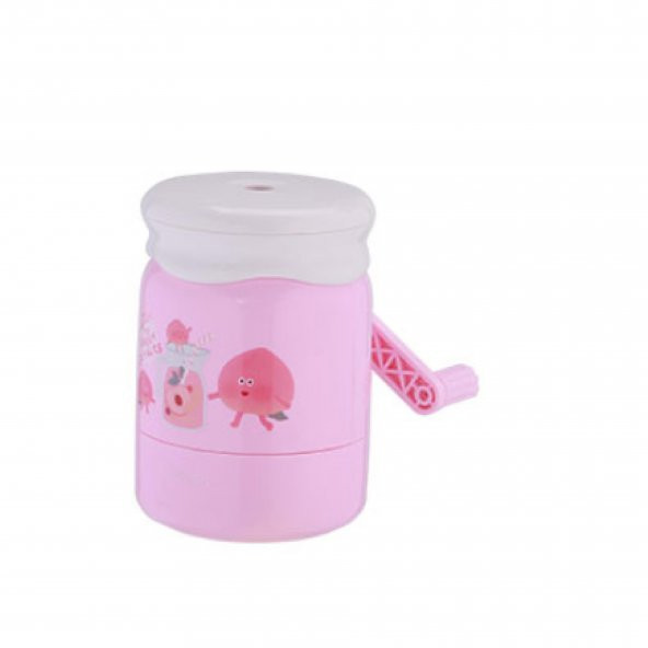 Deli R10704 Masa Üstü Kalemtraş Meyveli Bardak Pembe - 2