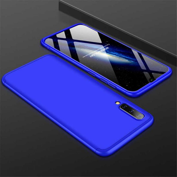 Samsung Galaxy A50 Kılıf Ays Kapak - Mavi