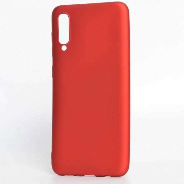Samsung Galaxy A50 Kılıf Premier Silikon Kapak - Kırmızı