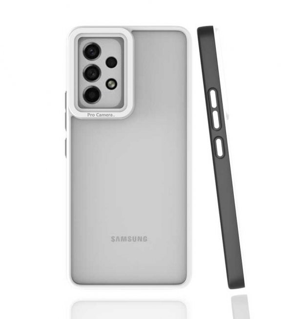 Samsung Galaxy A53 5G Kılıf Mima Kapak - Siyah