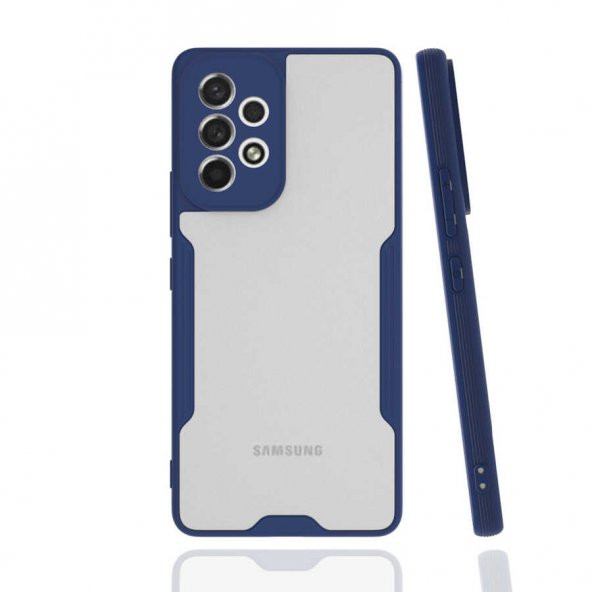 Samsung Galaxy A53 5G Kılıf Parfe Kapak - Lacivert