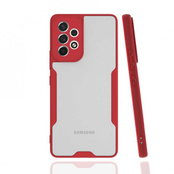 Samsung Galaxy A53 5G Kılıf Parfe Kapak - Kırmızı