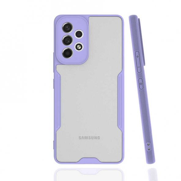 Samsung Galaxy A53 5G Kılıf Parfe Kapak - Mor