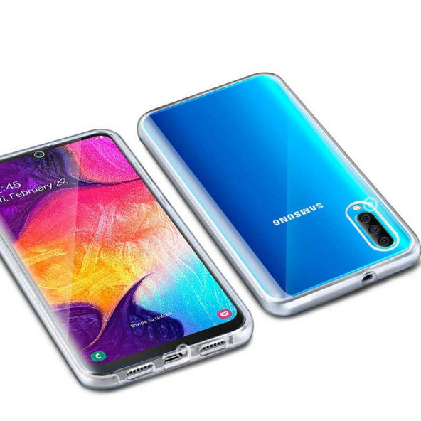 Samsung Galaxy A70 Kılıf Enjoy Kapak - Renksiz
