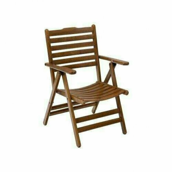 Ürgüp Ahşap Bahçe Balkon Takımı: 60x60 Masa + 2 Sandalye Katlanır Set - 3