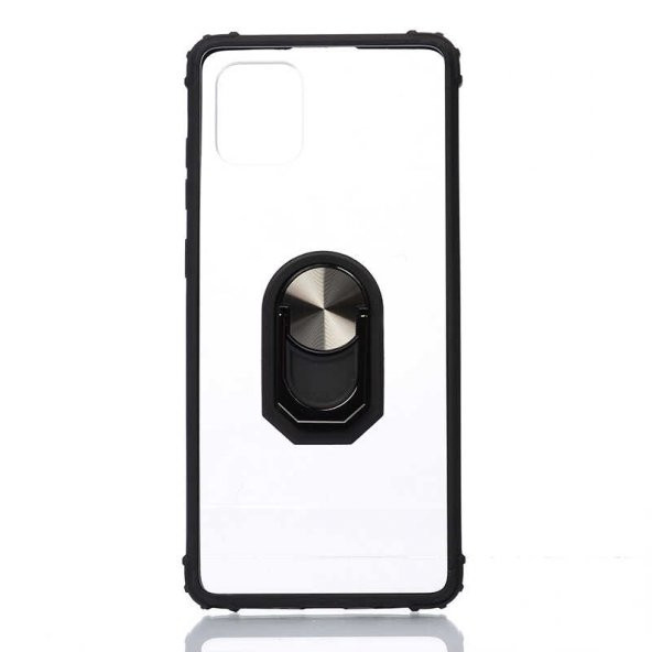 Samsung Galaxy A81 (Note 10 Lite) Kılıf Mola Kapak - Siyah