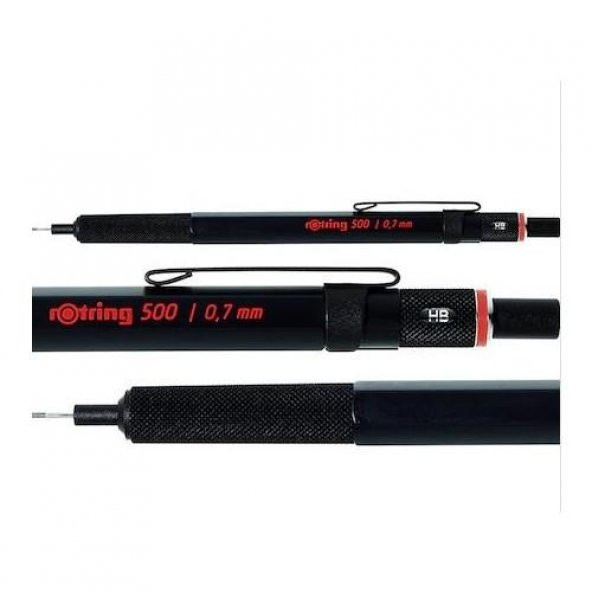 Rotring 500 Siyah 0.7 mm Versatil Kalem