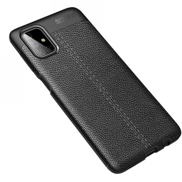 Samsung Galaxy M51 Kılıf Niss Silikon Kapak - Siyah
