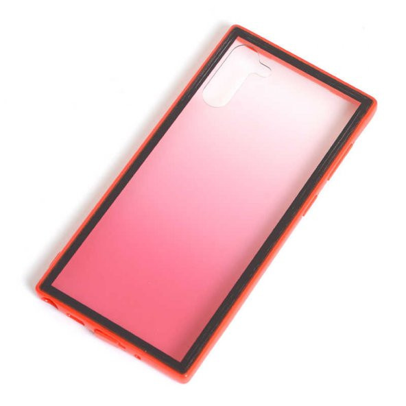 Samsung Galaxy Note 10 Kılıf Estel Silikon - Kırmızı