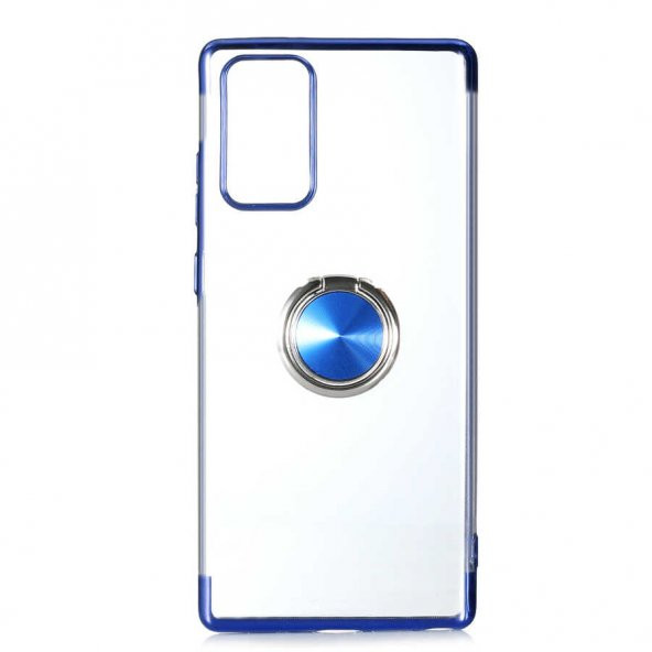 Samsung Galaxy Note 20 Kılıf Gess Silikon - Mavi
