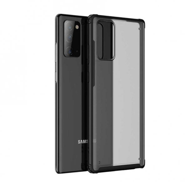 Samsung Galaxy Note 20 Kılıf Volks Kapak - Siyah