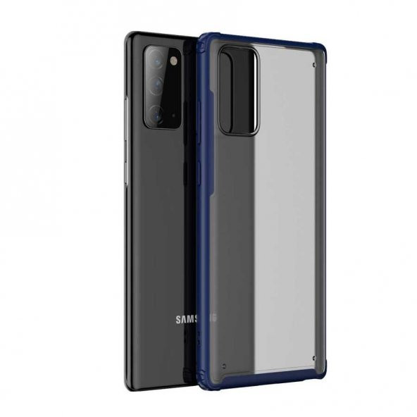 Samsung Galaxy Note 20 Kılıf Volks Kapak - Lacivert