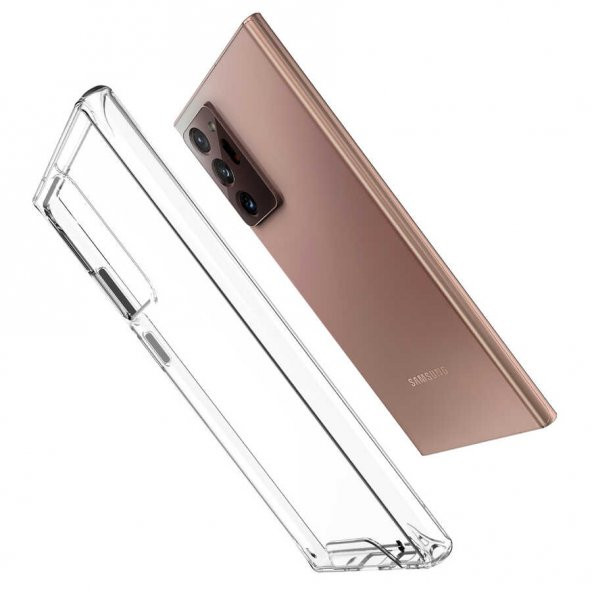 Samsung Galaxy Note 20 Ultra Kılıf Gard Silikon - Renksiz