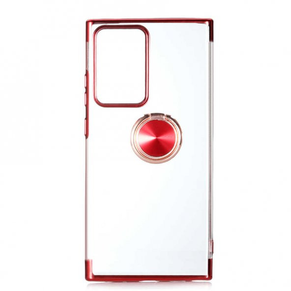 Samsung Galaxy Note 20 Ultra Kılıf Gess Silikon - Kırmızı