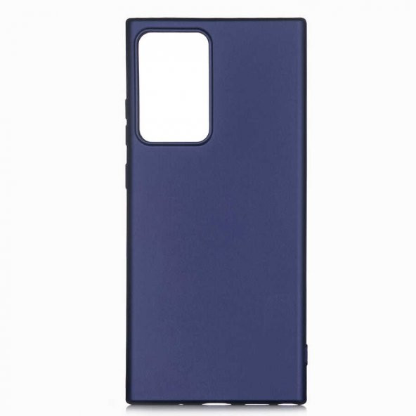 Samsung Galaxy Note 20 Ultra Kılıf Premier Silikon Kapak - Lacivert