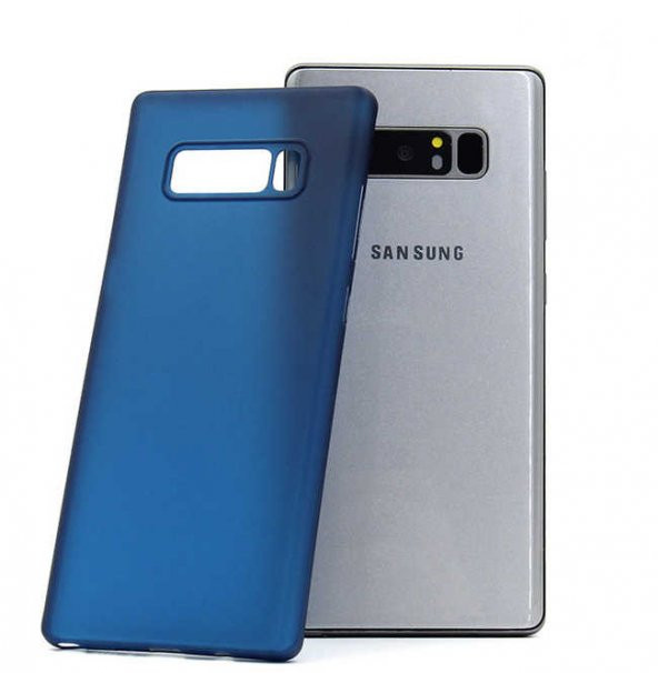 Samsung Galaxy Note 8 Kılıf 1.Kalite PP Silikon - Lacivert