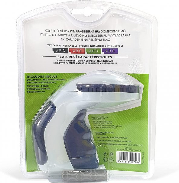 Dymo Omega Mekanik Kabartma Etiketleme Makinesi - 3
