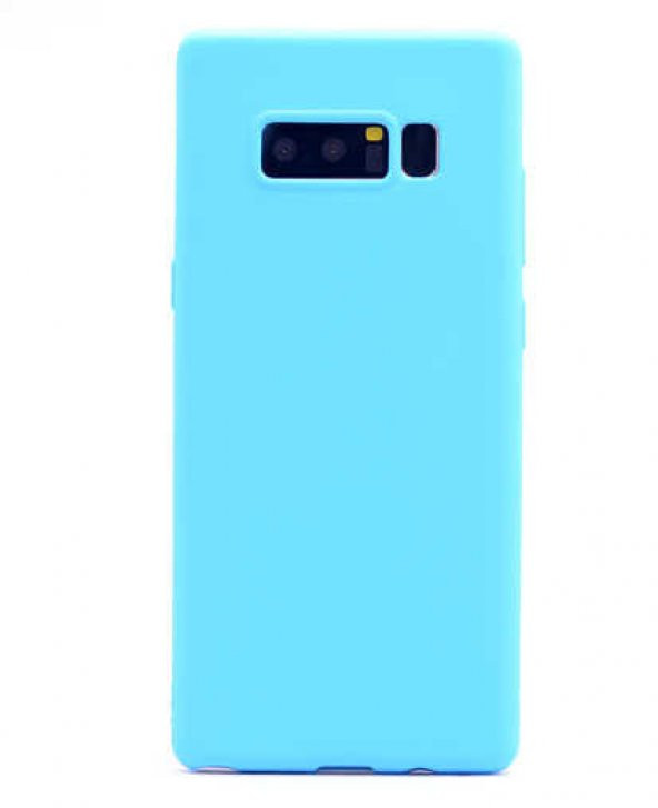 Samsung Galaxy Note 8 Kılıf Premier Silikon Kapak - Mavi