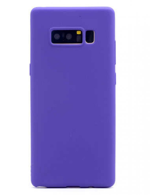 Samsung Galaxy Note 8 Kılıf Premier Silikon Kapak - Mor