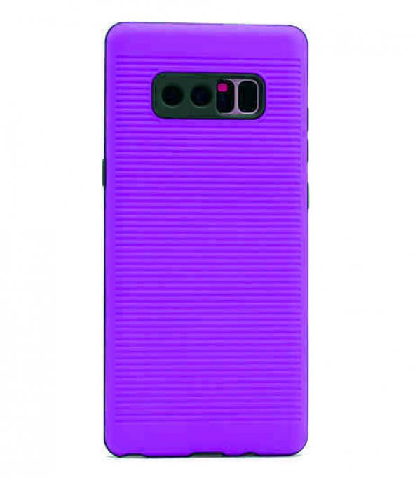 Samsung Galaxy Note 8 Kılıf Youyou Silikon Kapak - Mor