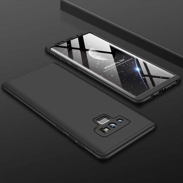 Samsung Galaxy Note 9 Kılıf Ays Kapak - Siyah
