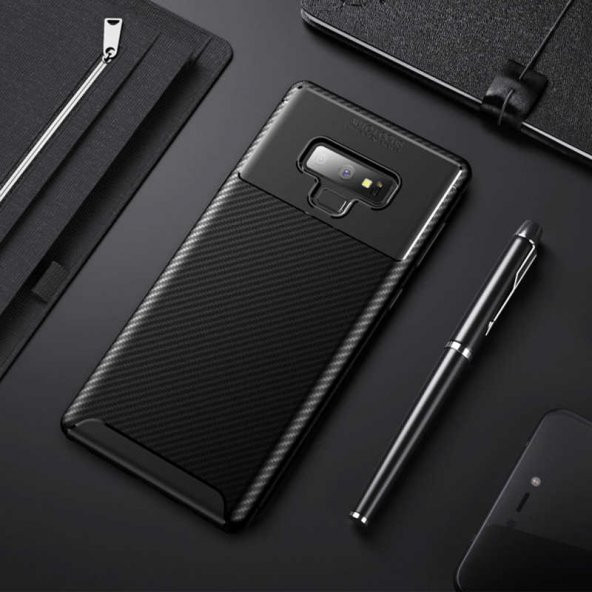 Samsung Galaxy Note 9 Kılıf Negro Silikon Kapak - Siyah