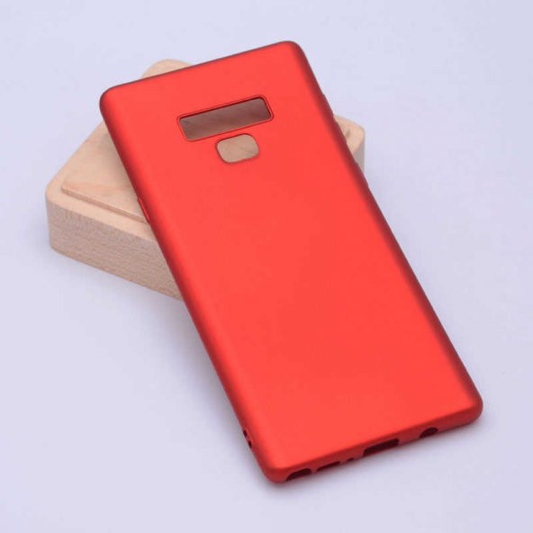 Samsung Galaxy Note 9 Kılıf Premier Silikon Kapak - Kırmızı
