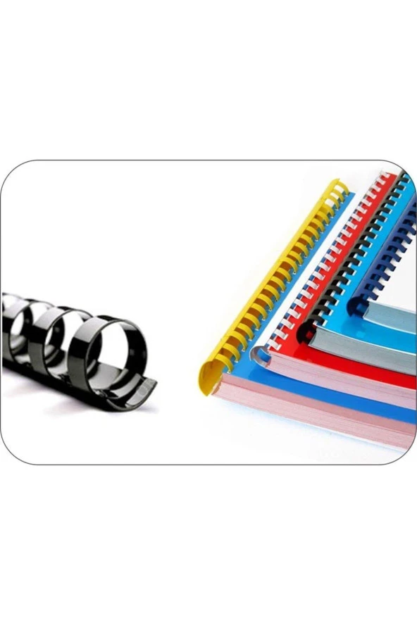 Mapi Mapibind 50 mm Plastik Spiral Lacivert 50 Adet