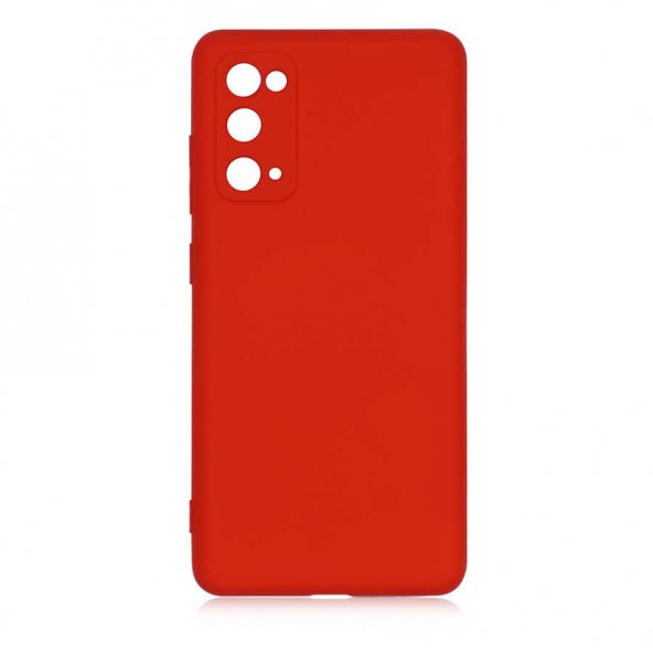 Samsung Galaxy S20 FE Kılıf Mara Lansman Kapak - Kırmızı