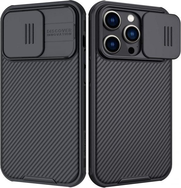 Nillkin CamShield Pro Back Cover For iPhone 14 Pro Max 6.7 Inch 2022 - Black - 9