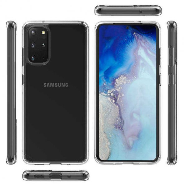 Samsung Galaxy S20 Plus Kılıf Coss Kapak - Renksiz