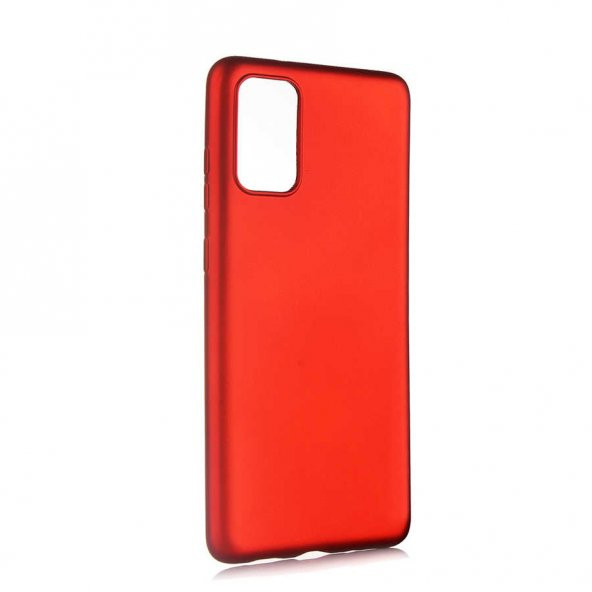 Samsung Galaxy S20 Plus Kılıf Premier Silikon Kapak - Kırmızı