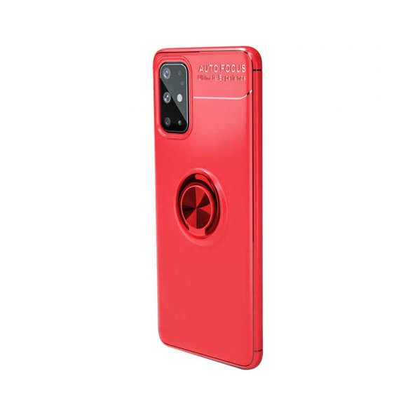 Samsung Galaxy S20 Plus Kılıf Ravel Silikon Kapak - Kırmızı