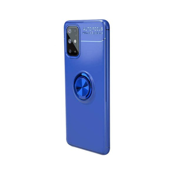 Samsung Galaxy S20 Plus Kılıf Ravel Silikon Kapak - Mavi