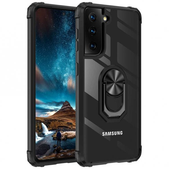 Samsung Galaxy S21 Plus Kılıf Mola Kapak - Siyah