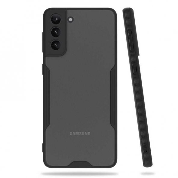 Samsung Galaxy S21 Plus Kılıf Parfe Kapak - Siyah