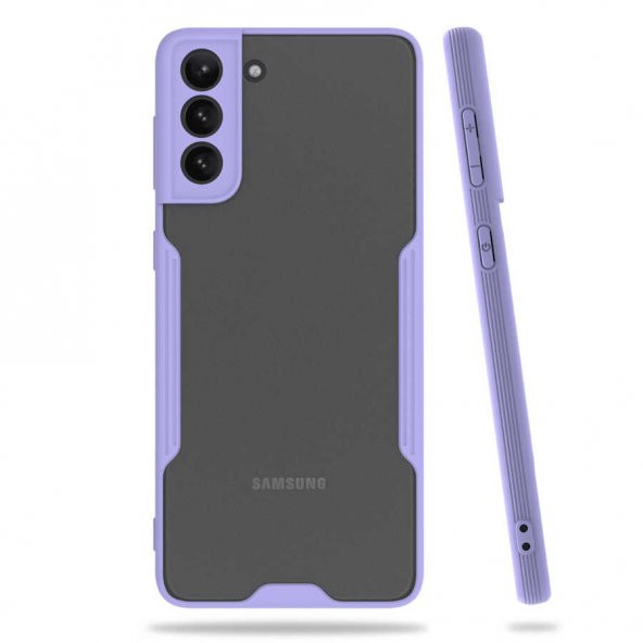 Samsung Galaxy S21 Plus Kılıf Parfe Kapak - Mor